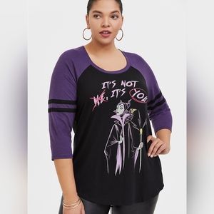 Torrid Disney Maleficent shirt